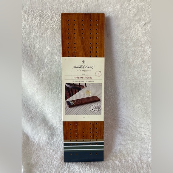 Hearth and hand cribbage board new - Picture 1 of 2